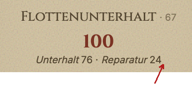 Reparatur bei Ankunft